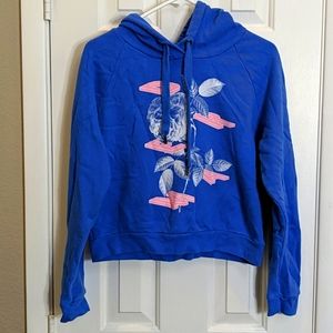 Blue hoodie